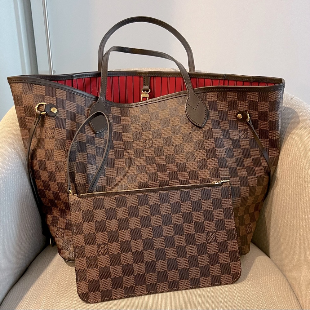 SOLD✔️Louis Vuitton Neverfull MM Damiere Ebene